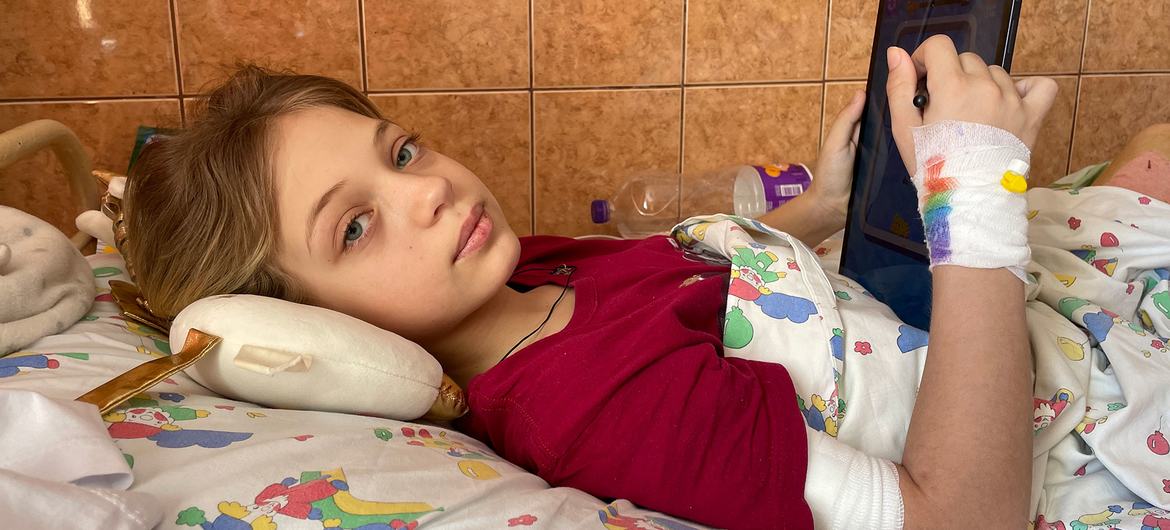 Notfallbehandlung für Lina in Gaza