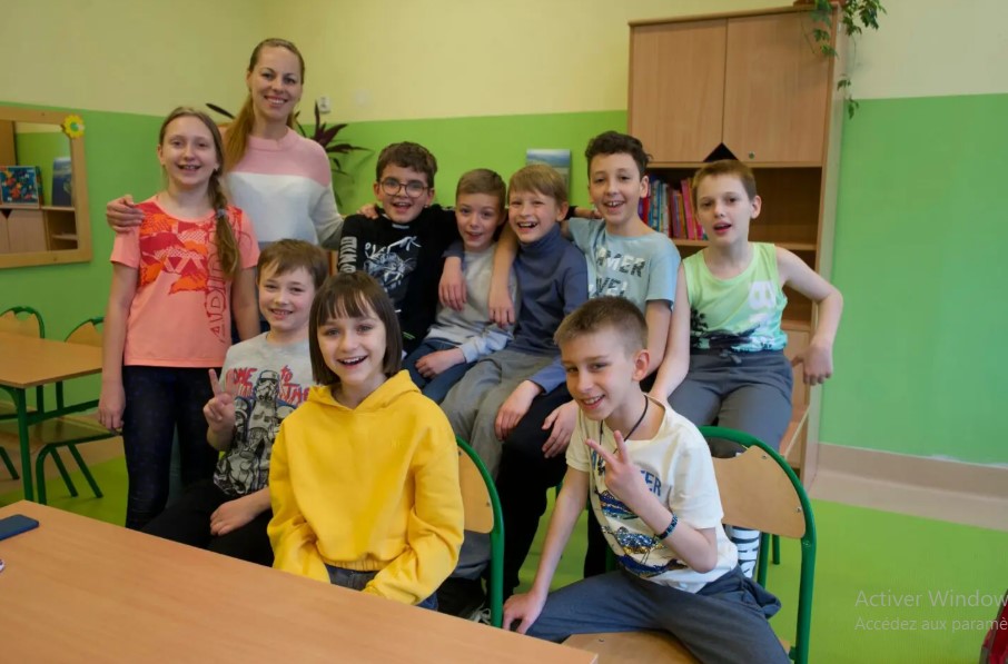 Schulpakete für ukrainische Kinder